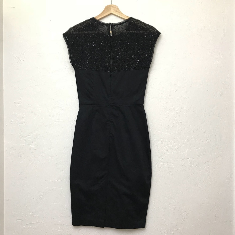 🆕 French Connection Beaded black dress - Picture 3 of 8